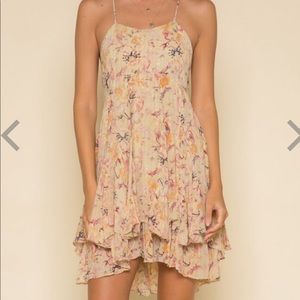 RAGA NORAH CROSS BACK MINI DRESS